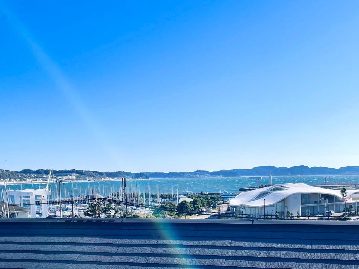 オーシャンビュー 加美屋リゾート 江ノ島,江ノ島の島内,仲見世通りから3分,海と日の出を臨む貸切の和モダン別荘 Fudzsiszava Kültér fotó